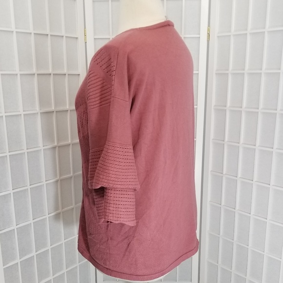 Avenue Bell Layered Pullover Sweater - 14/16 (1X) - Picture 3 of 8